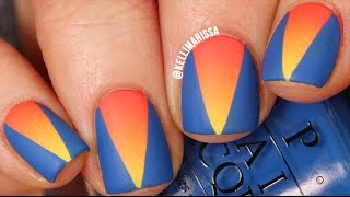 Tropical Gradient Nail Art Design DIY! || KELLI MARISSA