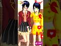 Aoi Supports Her Brother 👯✨| Sakura School Simulator #drama #trending #sakura #shorts #tiktok