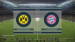 PRO EVOLUTION SOCCER 2019 : RESUMEN [ Clásico GER ] - Dortmund Contra Bayern Munich. ( PS4 )