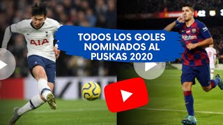 GOLES NOMINADOS AL PREMIO PUSKAS 2020