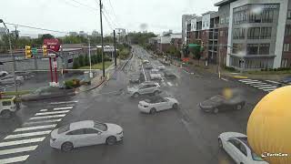 Northbound 12th Ave South Time Lapse from August 25 to September 17, 2022