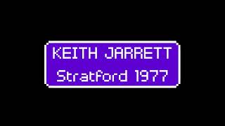 Keith Jarrett | Stratford, Canada - 1977.08.28 | [audio only]