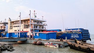 ইলিশা ঘাট থেকে যেভাবে ছেড়ে গেলো ইমপ্রুভড্ মিডিয়াম টাইপ ফেরি কপোতাক্ষ! | Ferry Kapotakkho | Laxmipur