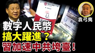 【字幕】袁弓夷：要搞大躍進？習近平加速中共垮臺！數字人民幣 想給你多少就給你多少