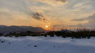 CHIHARU’s Niseko Life Winter 20-21 #5 美しい夕焼けで癒されてください…