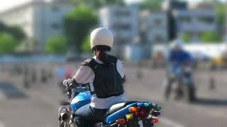 【普通二輪 】② 40代「免許ムリじゃね？」と言われた女のバイク教習。卒検は不安だらけの雨｜自動二輪免許 ｜バイク女子