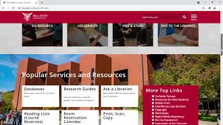 Introduction to Library Resources and Services for Graduate Students
