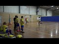 a.c.t. u12 boys vs a.c.t. u15 girls a.f.a. futsal training 4 1 2021