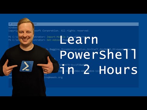 Learn PowerShell in less than 2 hours