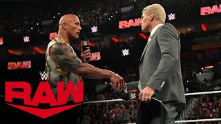FULL SEGMENT: Cody Rhodes and The Rock's story has just begun: Raw highlights Ap