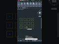 Rectangular Array in Autocad  #cadmonkeys #shortsfeed #shorts #viralreels #autocad #solidworks #usa