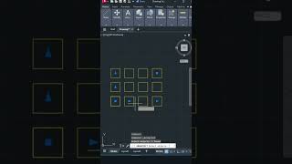 Rectangular Array in Autocad #cadmonkeys #shortsfeed #shorts #viralreels #autocad #solidworks #usa