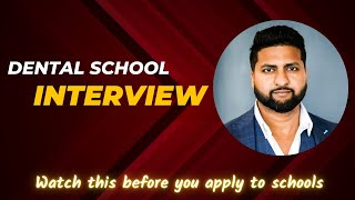 Ace your Dental School Interview in ADEA CAAPID! Strategies for Fresh Graduates
