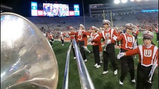 UW Marching Band: 5th Quarter 10/26/2024 Trombone POV