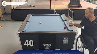 championnat de France blackball 2024 - handi-billard - tour 2