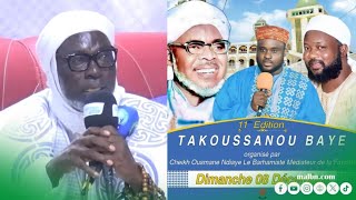 Waxtaanu Sangue Barhamou Ndiaye |Takussanu Baye Niass Édition 2024 organisé par Ch.Ousmane Ndiaye