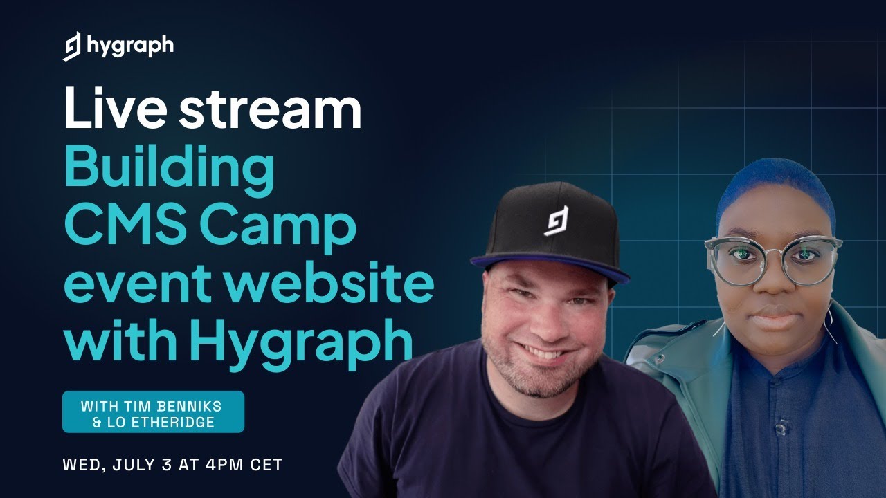 Exploring Building Cms Camp Event Website With Hygraph Youtube