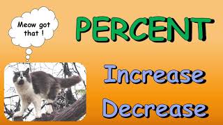 Simplified "Percent Increase & Decrease"