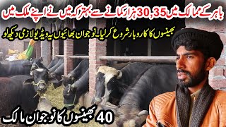 Khalid Dairy Farm | Successful Buffalo Farming Tips | How to Start Dairy Farm | Buffalo Business