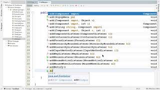Java Swing: JScrollPane & JTable