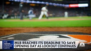 Baseball lockout threatens opening day