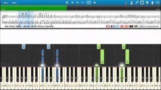 ♫ Yeh Fitoor Mera (Arijit Singh) || Piano Tutorial + Music Sheet + MIDI with Lyrics