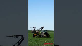 Demco 600 Gallon Pull Type Sprayers In Action