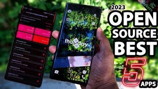 BEST 5 Open Source Android Apps of 2023 |  F-droid Apps You NEED TO TRY!