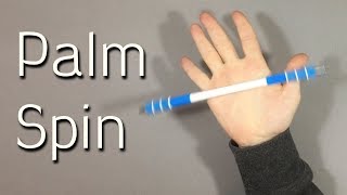 Palm Spin – Обучение Pen Spinning Трюку