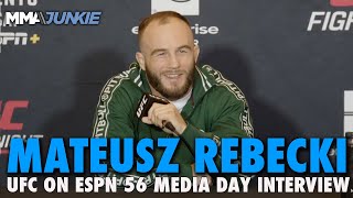 Mateusz Rebecki Fulfilling Dream Fighting Well Experienced Fighter in Diego Ferreira | UFC St. Louis