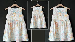 Summer Baby Girls Dresses  | Baby Frock Cutting And Stitching | Baby Frock Design | Baby Dress,#diy