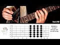 guided spider fingers exercise u0026 guitar warm up improve stretching alternate picking u0026 timing