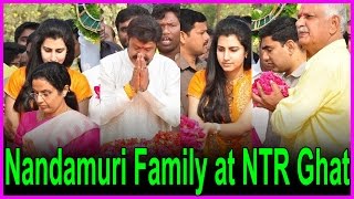 Nandamuri & Nara Family @ NTR Ghat -  NTR 20th Death Anniversary