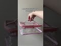 Perfect Storage for Makeup Collection | Large Clear Cosmetic Bag #shorts