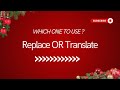 SQL Tricks | REPLACE vs TRANSLATE | Don't Misuse Them !