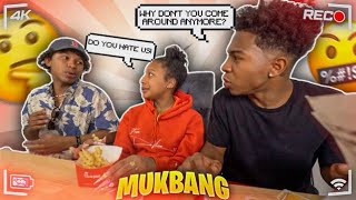 WHY MY BROTHER DOESN'T LIKE BEING WITH US ANYMORE... *CHICK-FIL-A MUKBANG*