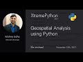Geospatial Analysis using Python