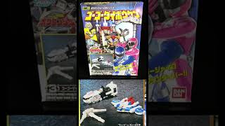 Super Sentai Mini Pla Power Rangers Operation Overdrive Drivemax Megazord Candy toy Boukenger 2006