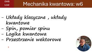 mechanika kwantowa 6