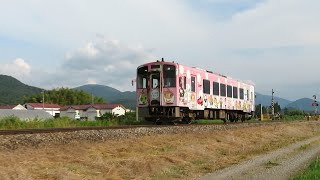 1両編成短いかわいい(会津鉄道)