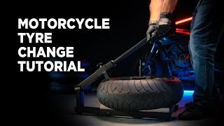 How to change a motorcycle tyre? Proworks Tyre Machine