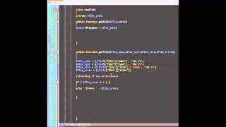 PHP Programming Tutorial #2: File Upload Script ( OOP Edition )
