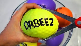 How to Make ORBEEZ, BEADOS & Play Foam Slime with Balloons!