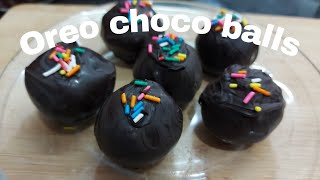 #Shorts | only 3 Ingredients choco balls | No baking choco balls | Oreo choco balls |