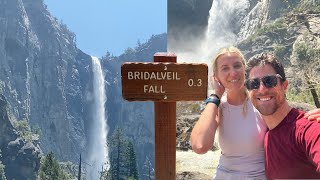 Hiking Bridalveil Fall Yosemite