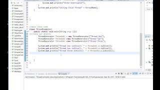 Advanced Java-Using Thread isAlive and join