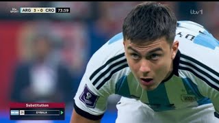 Paulo Dybala vs Croatia - FIFA World Cup 2022 English Commentary HD 1080p.