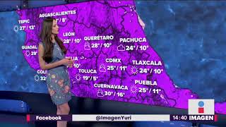 ¿Seguirá lloviendo? Aquí te lo decimos | Noticias con Yuriria Sierra