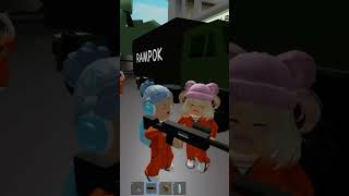 Ketika Adiku Salah Bawa Senjata Di Game Roblox