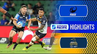 HIGHLIGHTS | FORCE v BRUMBIES | Super Rugby Pacific 2024 | Round 15